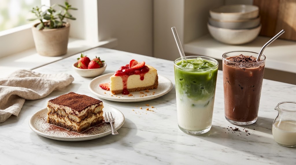 Cafe-Style Drinks and Desserts to Make at Home